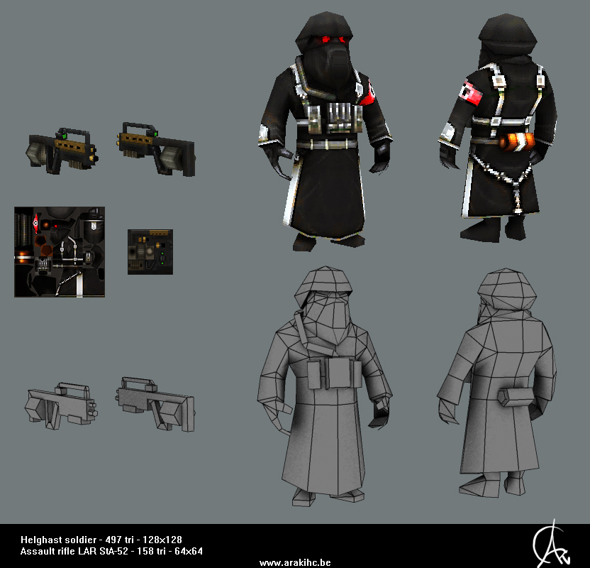 killzone fanart - helghast soldier