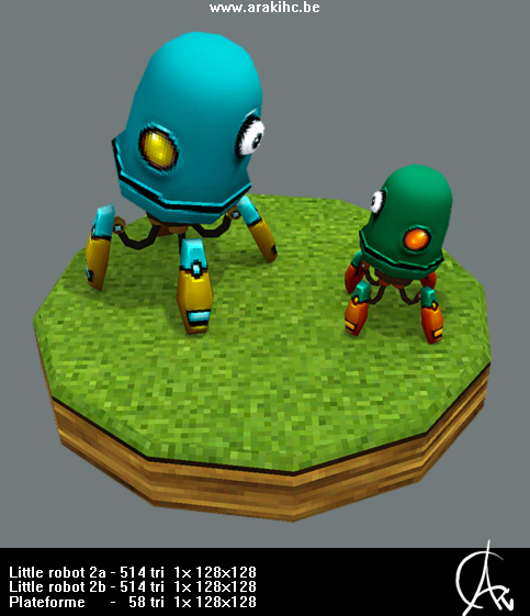two little robots