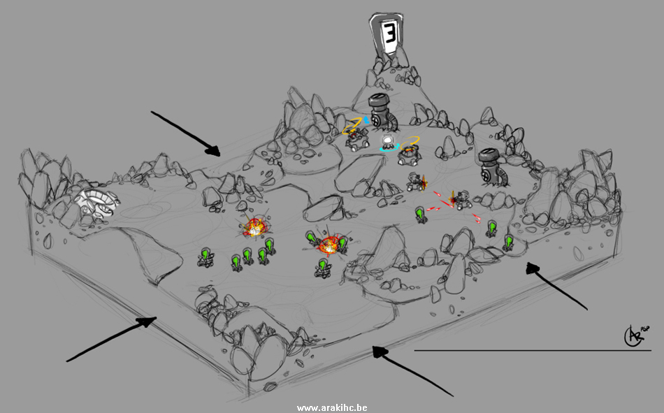 tower defense terrain demo 02